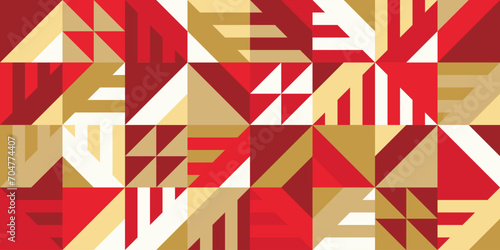abstract geometric background pattern design illustration. Chinese new year template banner