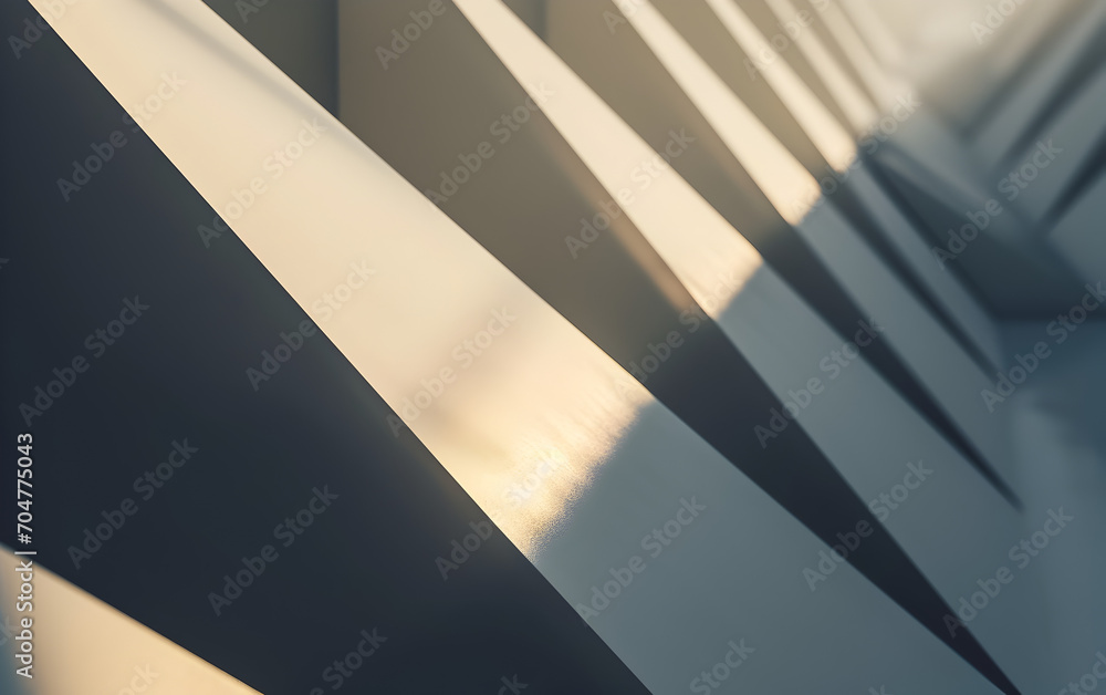 Abstract Light Background with Geometric and Sculptural Elements Abstract Light Background with Geometric and Sculptural Elements
