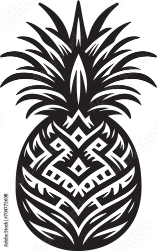 Pineapple Vector Logo Icon And Symbol 