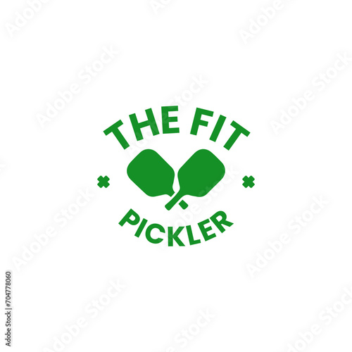 picle logo design vector