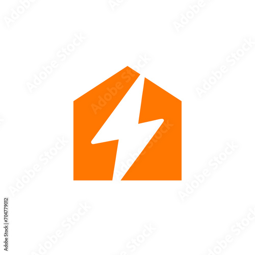 Free Download the home electric estate property logo design vector - GFXLoad