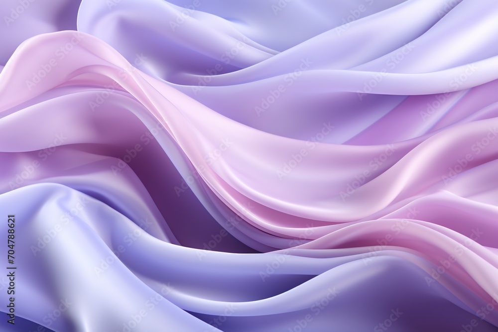 Gradient purple pink silk satin fabric Gradient purple pink silk satin fabric