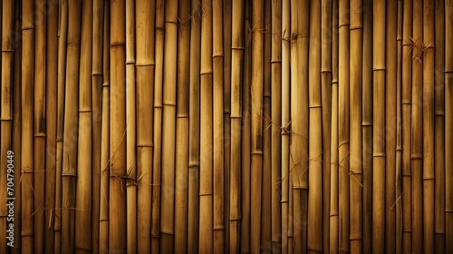 Bamboo wall background  Realistic 3D bamboo texture background  Brown bamboo stick pattern background  Seamless Bamboo Background.