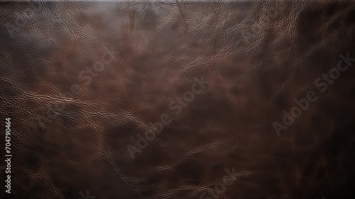 Dark brown leather texture, Close-up of brown leather texture background, High resolution photo, Brown Veal Leather Crumpled Mottled Vignette Grunge Texture