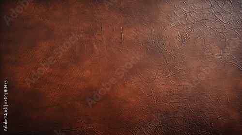 Brown leather texture background, High resolution photo, A close up of a brown leather surface, Vignette Grunge Texture photo