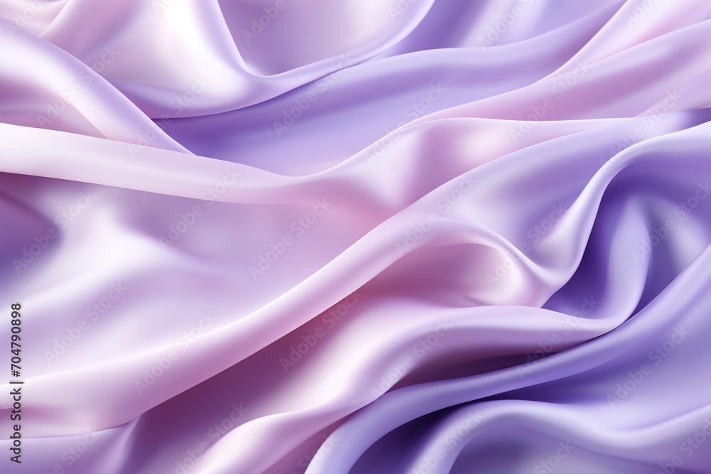 Obraz premium Gradient purple silk fabric