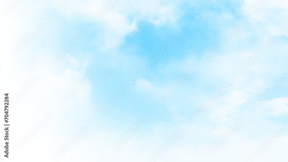 sky backgrounds , cloudy sky ,Cumulus white clouds in the blue sky at sunset, The bright sky in the morning. Fantastic soft white clouds against blue sky
