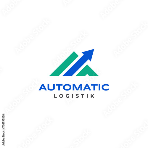 Free Download Modern and minimalist logistic logo design concept - GFXLoad