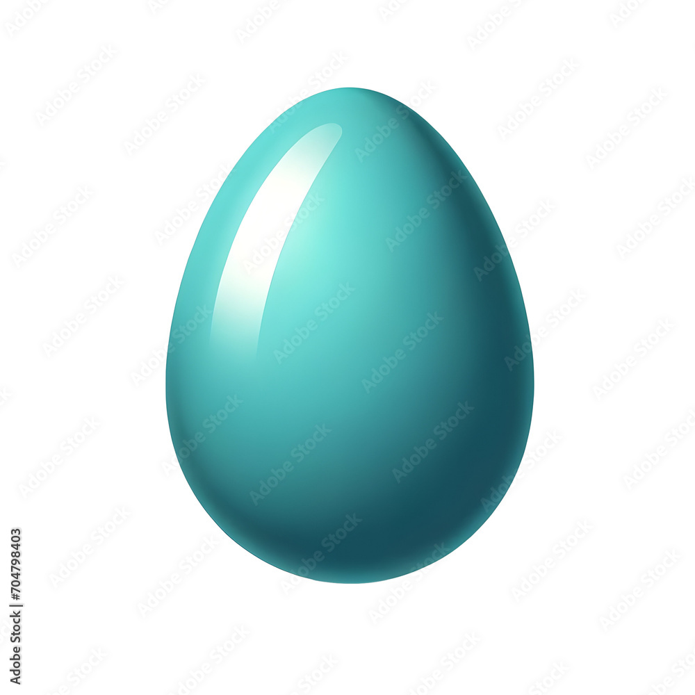 light blue Easter egg isolated on a transparent background
light blue Easter egg isolated on a transparent background