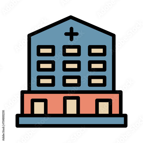 Pimple Acne Clinic Filled Outline Icon