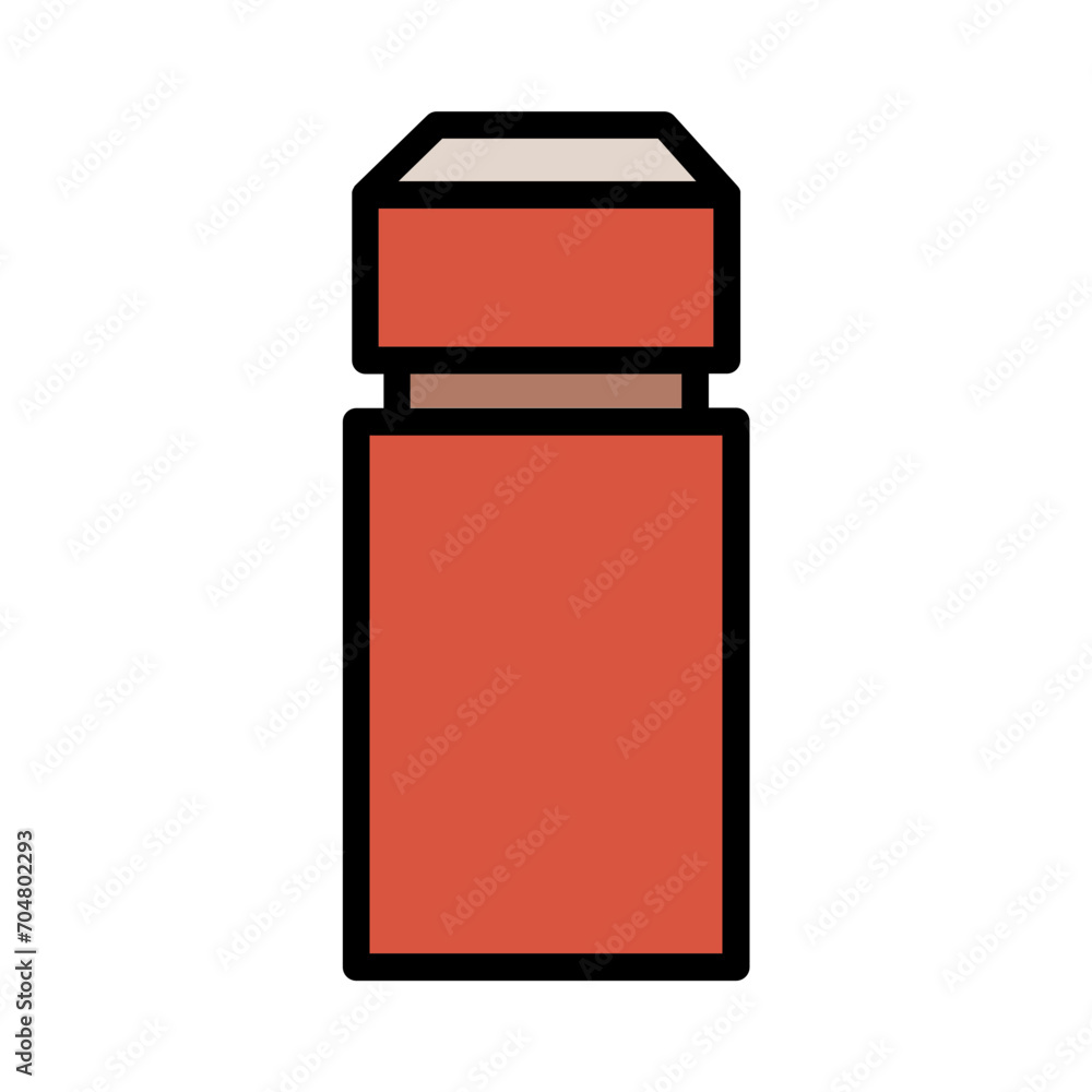 Container Liquid Vape Filled Outline Icon Container Liquid Vape Filled Outline Icon