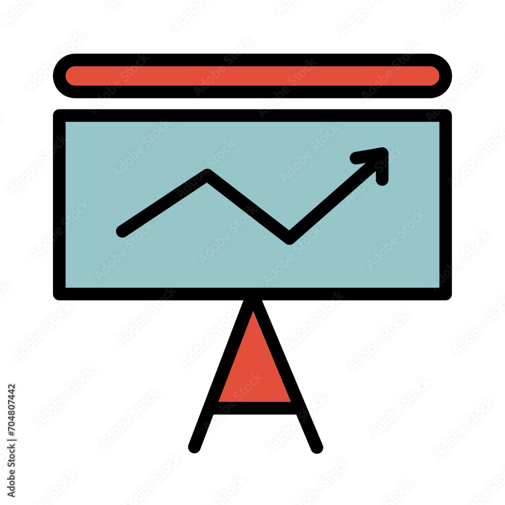 Graphic Diagram Statistics Filled Outline Icon Graphic Diagram Statistics Filled Outline Icon