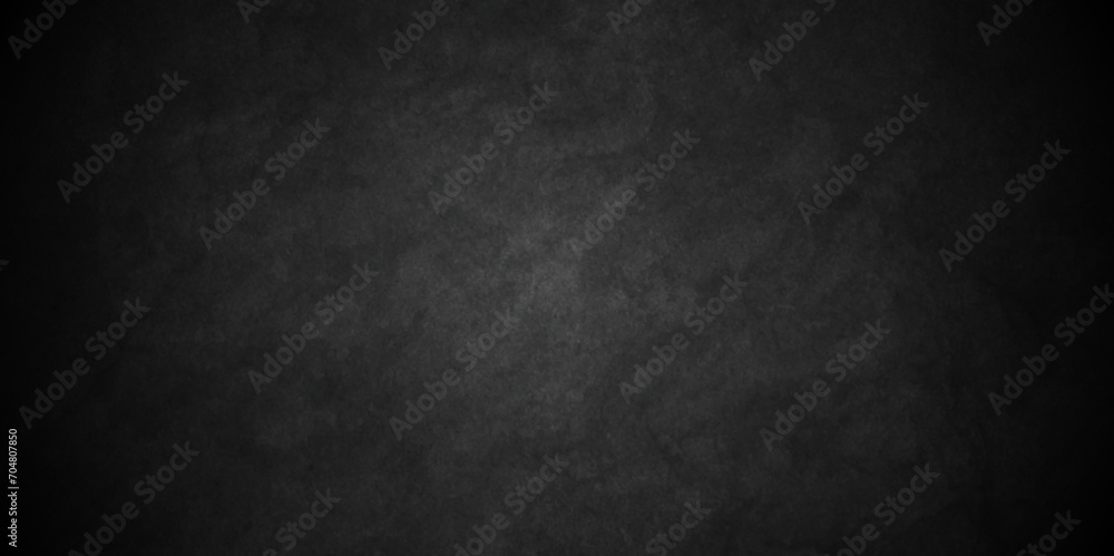Abstract dark black rough material old overlay grunge wall vintage texture dark gray charcoal blackboard. dark black backdrop dark color cement floor or concrete texture. - obrazy, fototapety, plakaty 