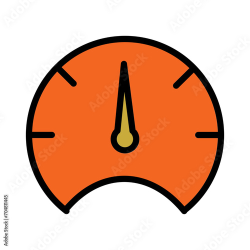 Panel Speed Car Filled Outline Icon