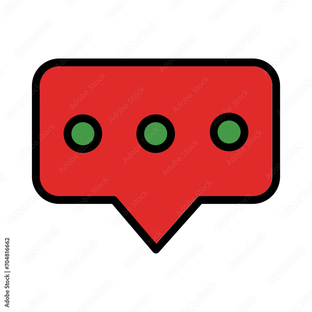 Chat Bubble Shapes Filled Outline Icon Chat Bubble Shapes Filled Outline Icon