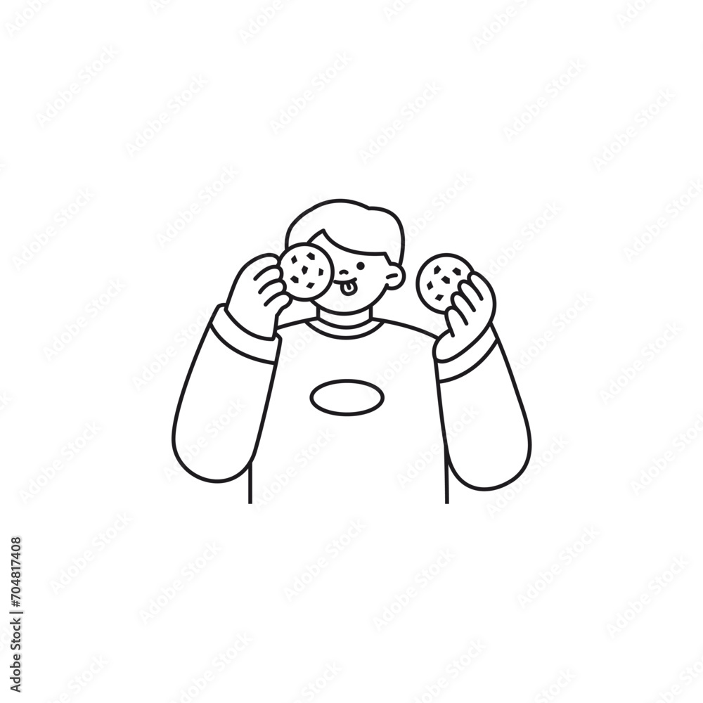 set of coloring book poses of people doing activities pose set of coloring book poses of people doing activities pose