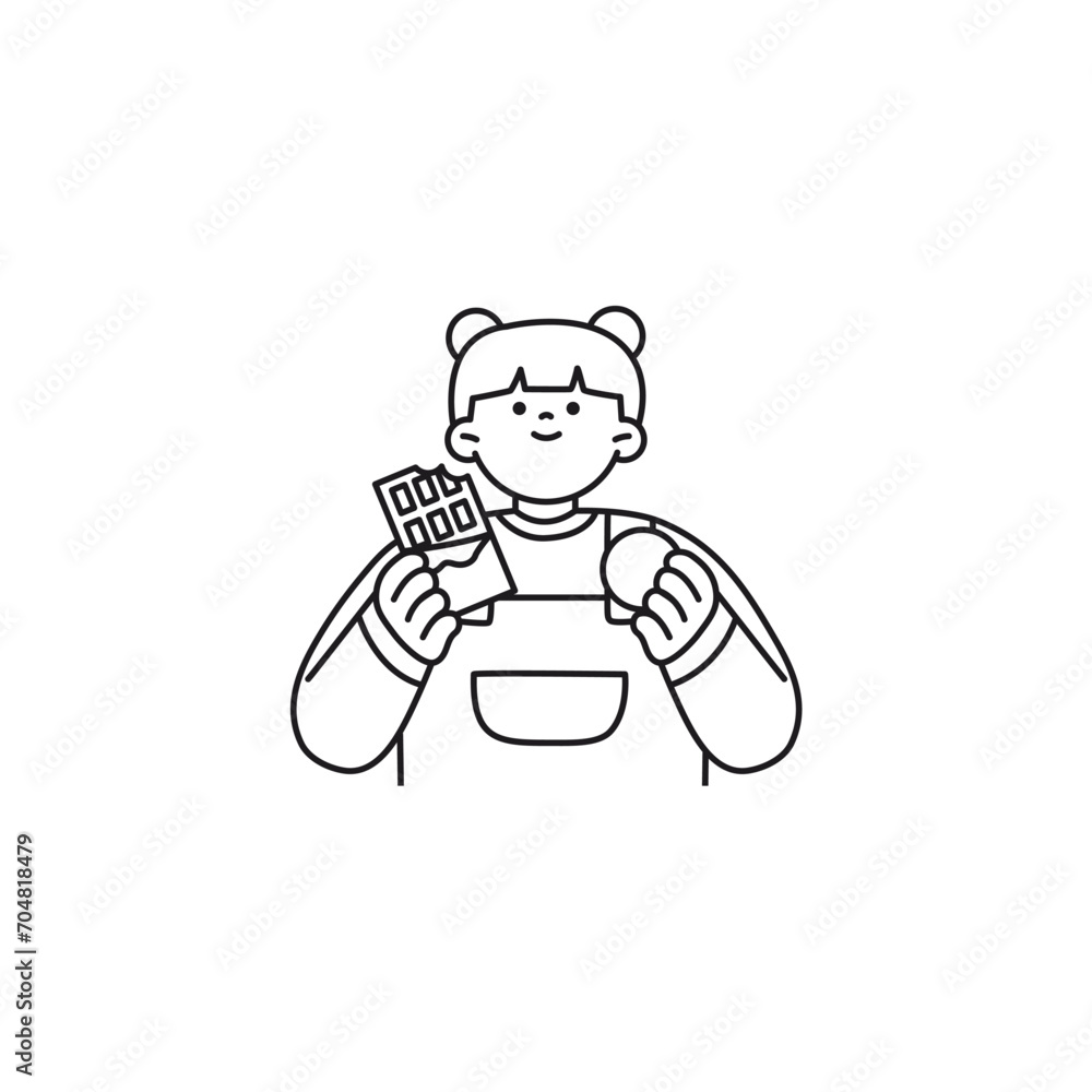 set of coloring book poses of people doing activities pose set of coloring book poses of people doing activities pose