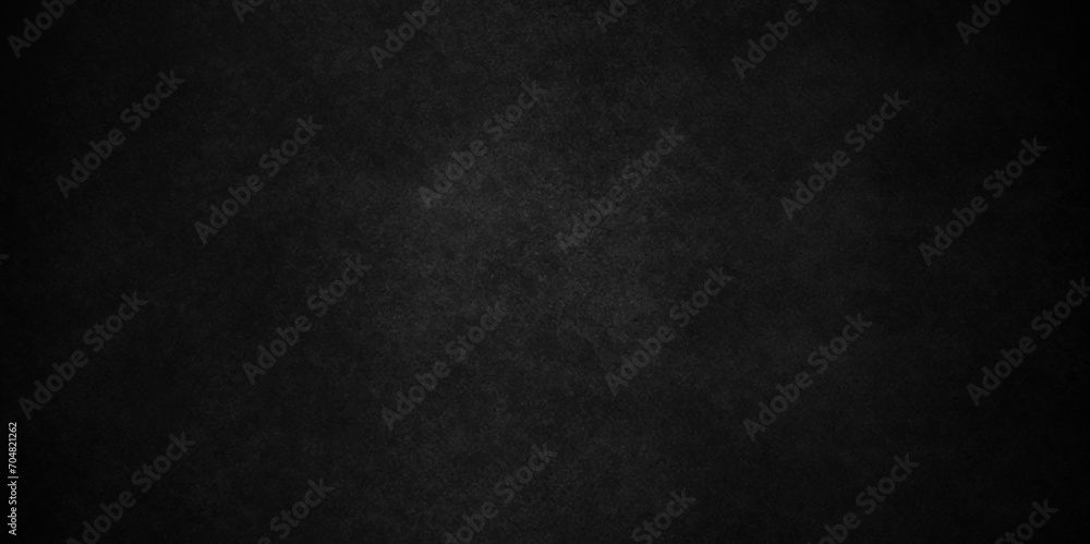 Abstract dark black rough material old overlay grunge wall vintage texture dark gray charcoal blackboard. dark black backdrop dark color cement floor or concrete texture.