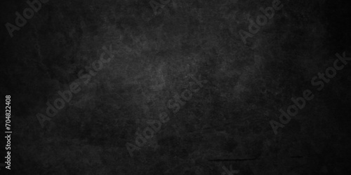 Dark Black background texture, old vintage charcoal black backdrop paper with watercolor. Abstract background with black wall surface, black stucco texture. Black gray satin dark texture luxurious.