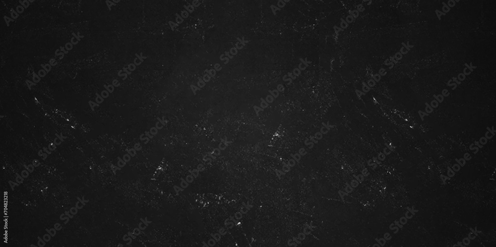Obraz premium Black texture chalk board and black board background. stone concrete texture grunge backdrop background anthracite panorama. Panorama dark grey black slate background or texture