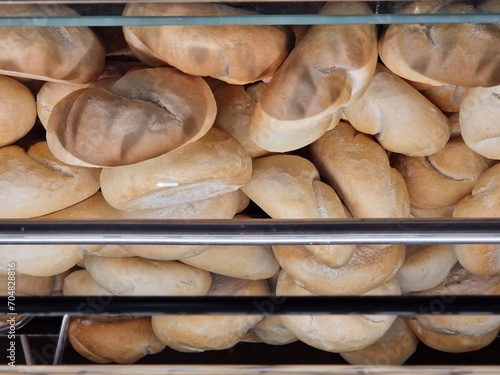 Brötchen im Ladenlokal photo