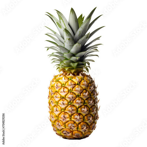 pineapple  isolated on white background