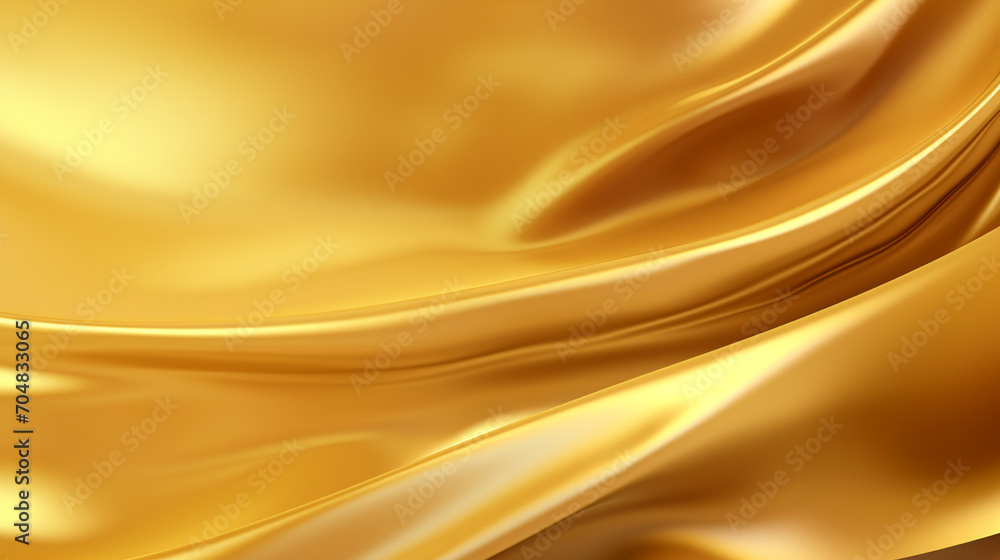 Fototapeta premium Gold texture background with copyspace for your design. Generative AI