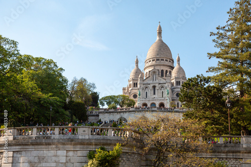Paris, France - May 20, 2023: view on the exterior of the Basilica of the Sacred Heart of Paris Montmartre © STUDIO MELANGE