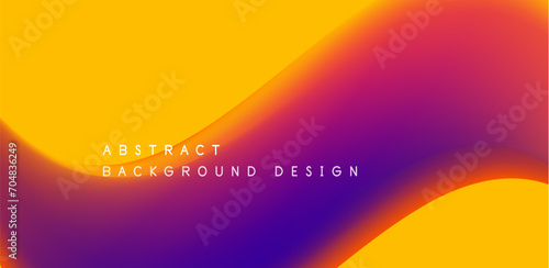 Abstract vector backdrop with fluid, geometric elements. Harmonious blend of form and color, evoking dynamic and captivating visual landscape for wallpaper, banner, background, landing page