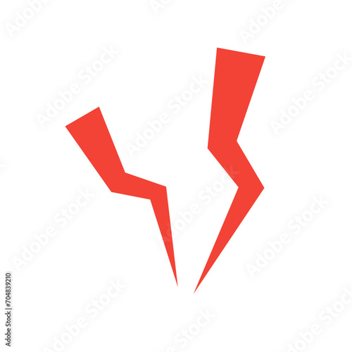 Sign of acute pain lightening