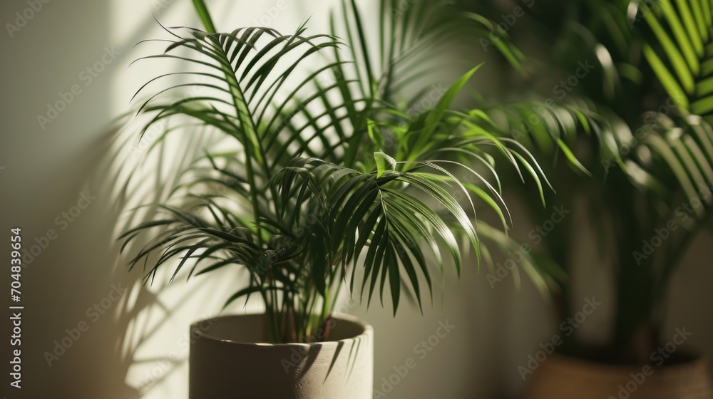 a couple of potted plants sitting next to each other on top of a wooden table in front of a window. a couple of potted plants sitting next to each other on top of a wooden table in front of a window.