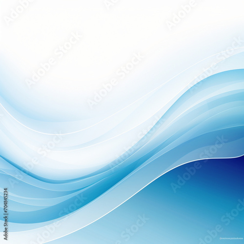 Abstract background made of blue and white lines © StellarK