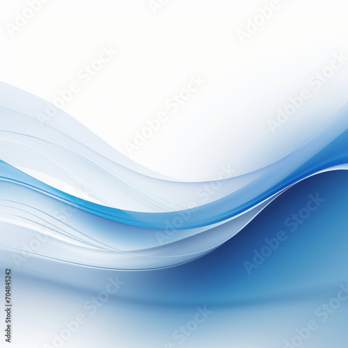 Abstract background made of blue and white lines 
