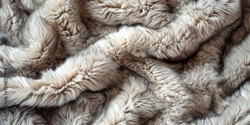 Close-Up of Furry Blanket: An image featuring the soft and cozy texture of a furry blanket.