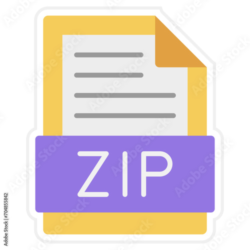 Zip Icon