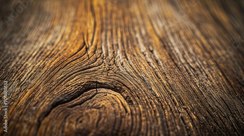 Wood Grain Close-Up: A detailed close-up of the natural grain and texture of a wooden surface.