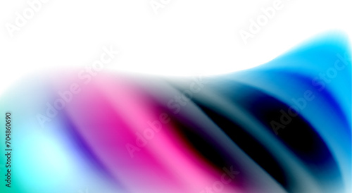 Color mixing liquid rainbow shape background