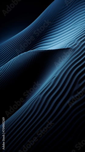 Dark blue desert texture background 3D seamless abstraction Created with generative Ai