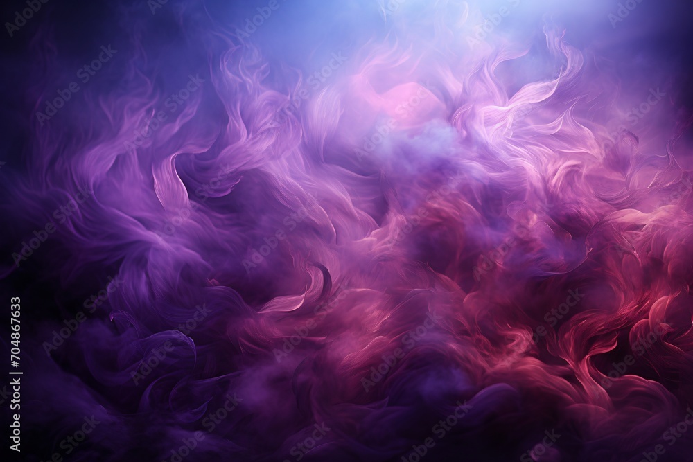 Colorful abstract background with purple and pink smoke