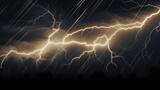 Lighting storm background 