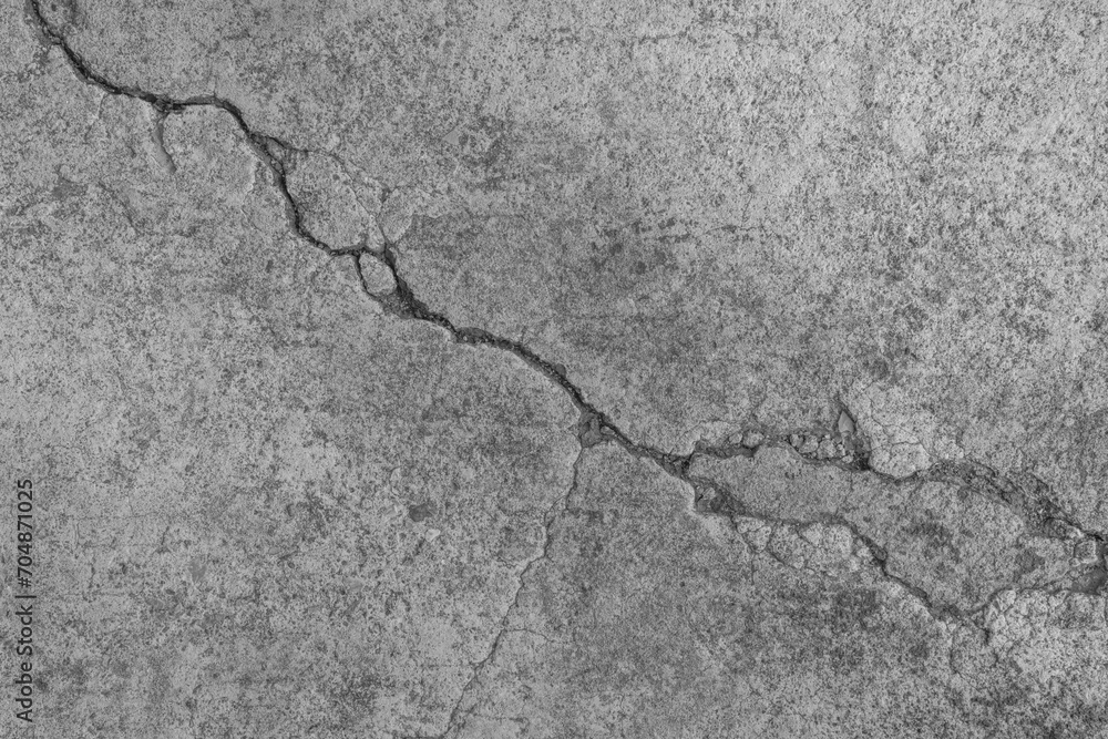 Obraz premium cracked concrete wall