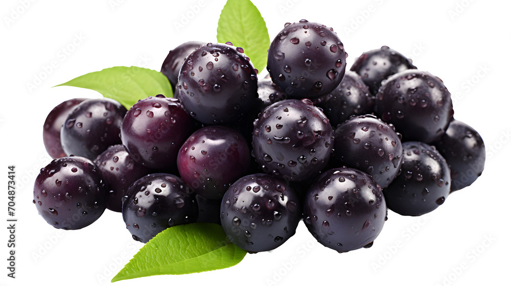 Acai Berry PNG, Superfood, Acai Berry Image, Small and Dark Purple