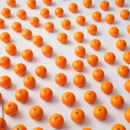 orange on a white background, digital art, 3d rendering