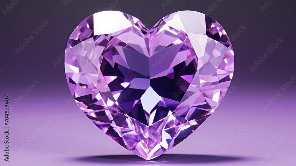 Purple diamond head on dark purple background Purple diamond head on dark purple background