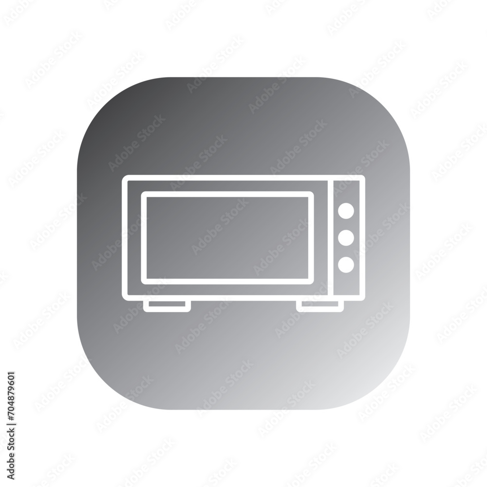 oven icon vector template