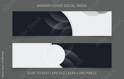 Banner design template vector design for social media cover