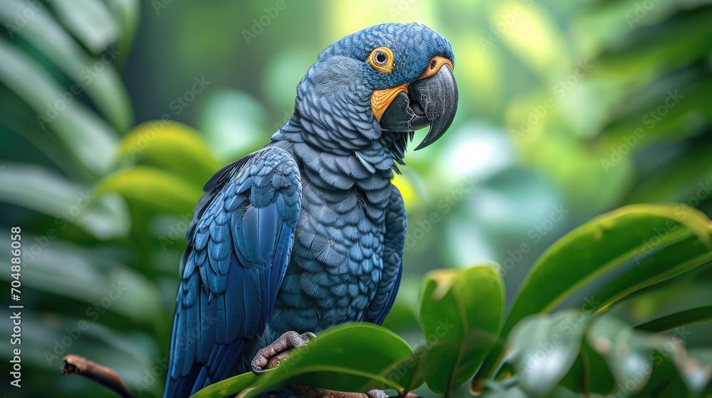 Brazilian Folklore: Blue Parrot Pencil Sketch Brazilian Folklore: Blue Parrot Pencil Sketch