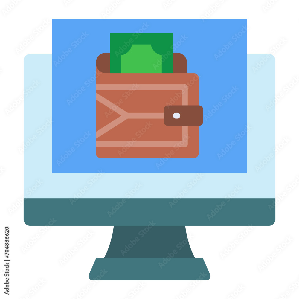Digital Wallet Icon Digital Wallet Icon
