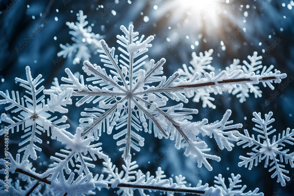 christmas background with snowflakes christmas background with snowflakes
