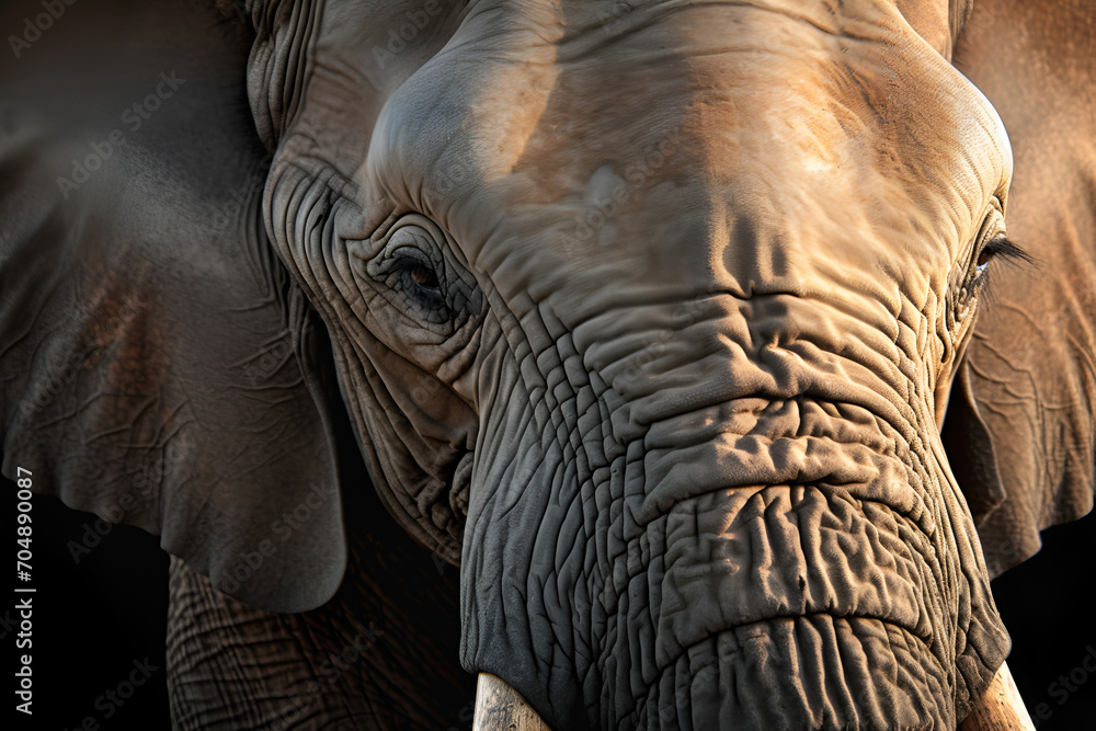 elephant close up elephant close up